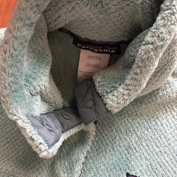 Patagonia Women’s Size XS Teal Half Snap Fleece Pullover - Picture 5 of 10